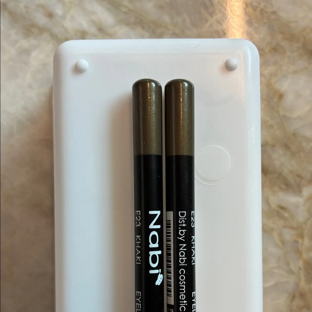 Nabi Khaki D23 Eyeliner Pencil Set of 2